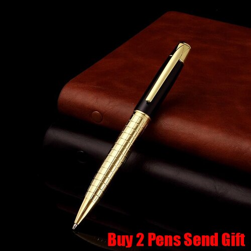 2023 New Arrival Classic Design Business Men Luxury Metal Ballpoint Pen High Quality Signature Gift Pen Buy 2 Send Gift