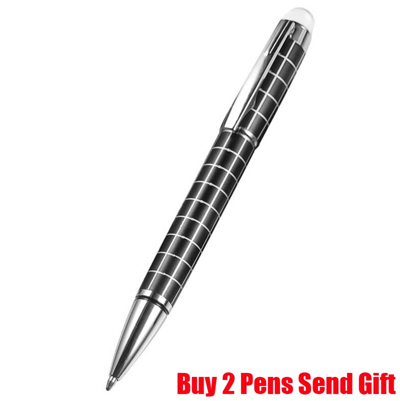 Fashion Design Metal Ballpoint Pen Office Business Men Gift Writing Ballpoint Pen Buy 2 Send Gift