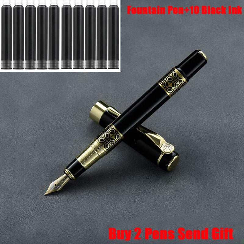 High Quality Full Metal Roller Ballpoint Pen Office Business Men Luxury Signature Writing Gift Pen Buy 2 Send Gift