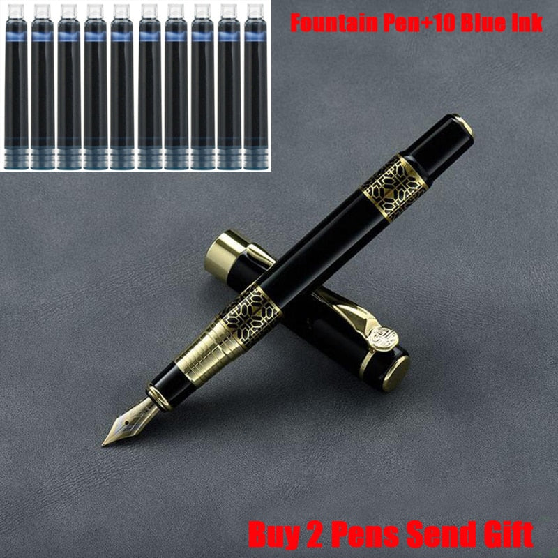 High Quality Full Metal Roller Ballpoint Pen Office Business Men Luxury Signature Writing Gift Pen Buy 2 Send Gift