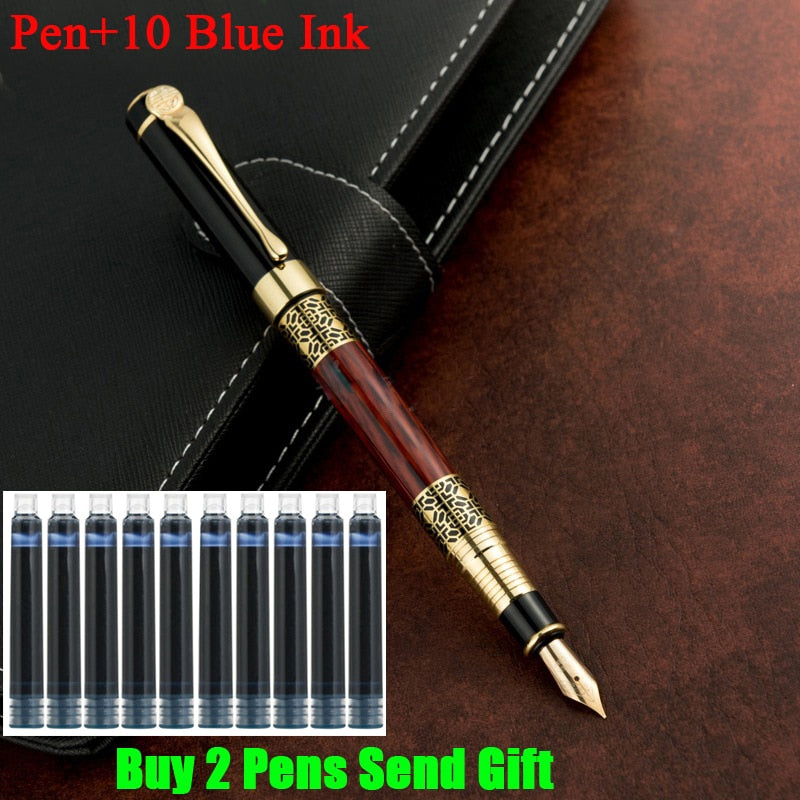 High Quality Full Metal Roller Ballpoint Pen Office Business Men Luxury Signature Writing Gift Pen Buy 2 Send Gift