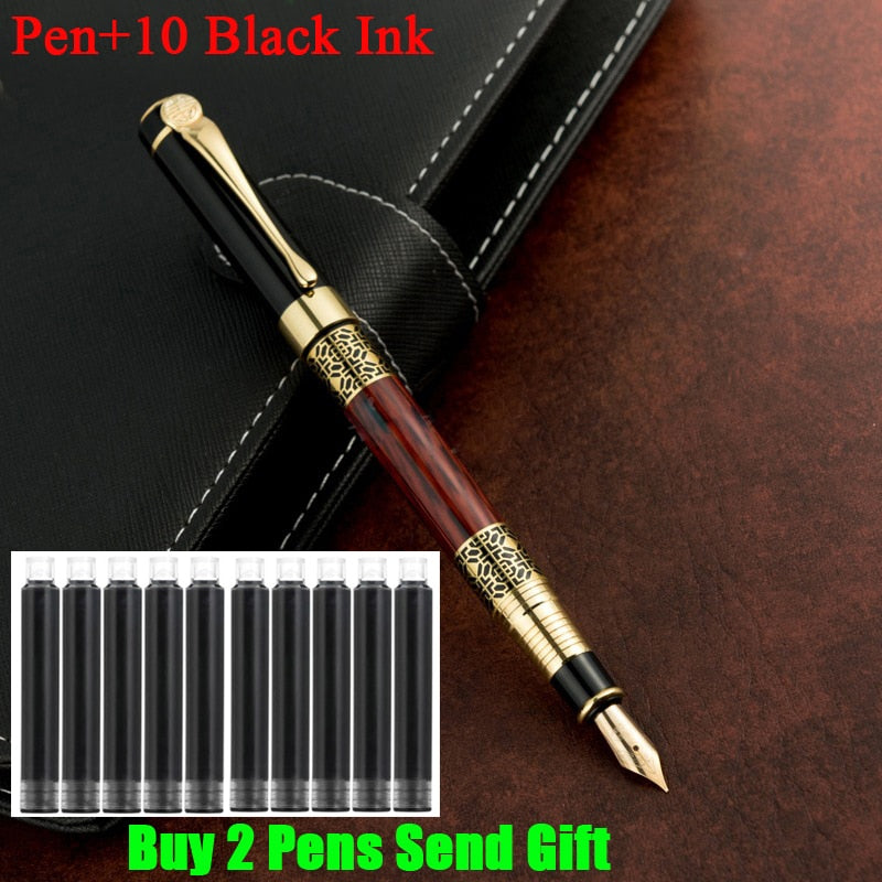 High Quality Full Metal Roller Ballpoint Pen Office Business Men Luxury Signature Writing Gift Pen Buy 2 Send Gift