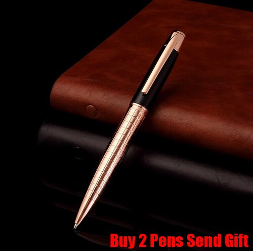 2023 New Arrival Classic Design Business Men Luxury Metal Ballpoint Pen High Quality Signature Gift Pen Buy 2 Send Gift