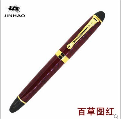 JINHAO X450 Beautiful Business Red Medium Roller ball pens New office Business school writing pen