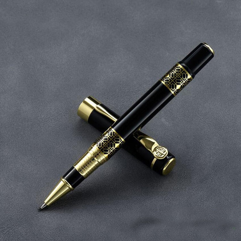 High Quality Full Metal Roller Ballpoint Pen Office Business Men Luxury Signature Writing Gift Pen Buy 2 Send Gift