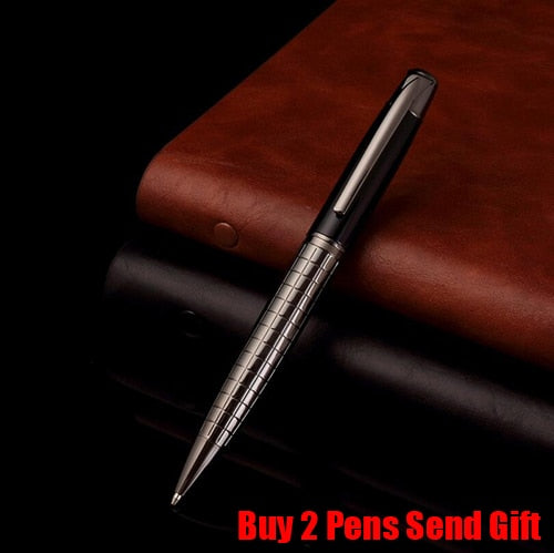 2023 New Arrival Classic Design Business Men Luxury Metal Ballpoint Pen High Quality Signature Gift Pen Buy 2 Send Gift