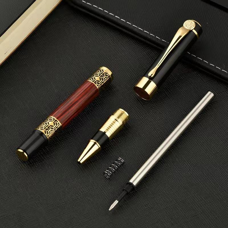 High Quality Full Metal Roller Ballpoint Pen Office Business Men Luxury Signature Writing Gift Pen Buy 2 Send Gift