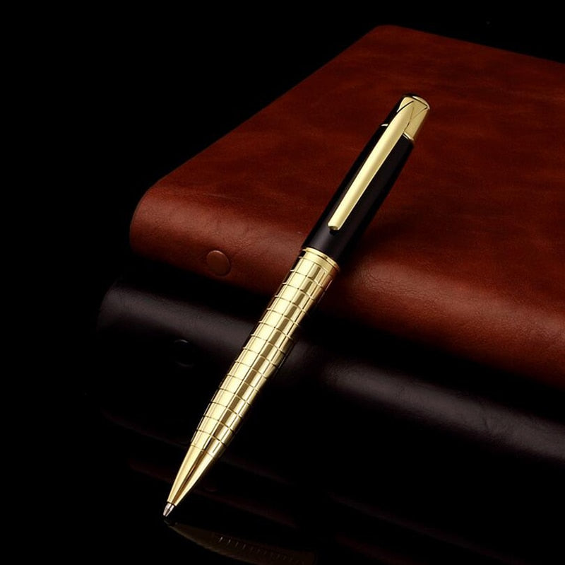 2023 New Arrival Classic Design Business Men Luxury Metal Ballpoint Pen High Quality Signature Gift Pen Buy 2 Send Gift