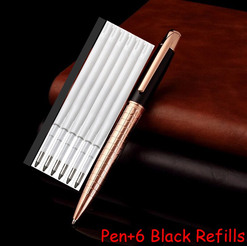 2023 New Arrival Classic Design Business Men Luxury Metal Ballpoint Pen High Quality Signature Gift Pen Buy 2 Send Gift