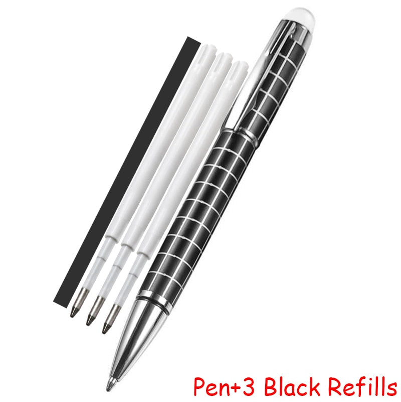 Fashion Design Metal Ballpoint Pen Office Business Men Gift Writing Ballpoint Pen Buy 2 Send Gift