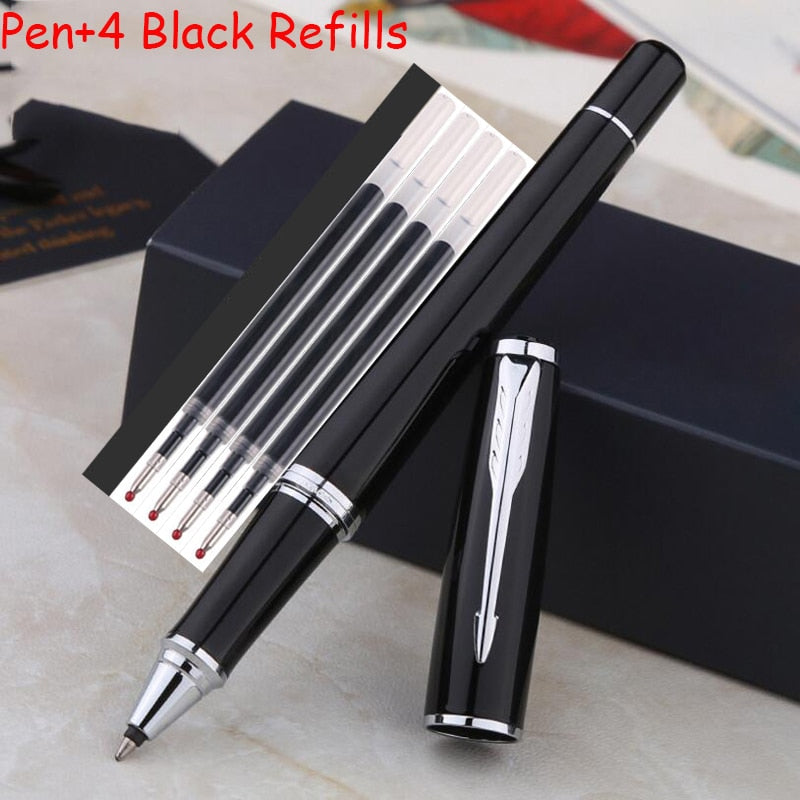 Classic Design PK Urban Metal Copper Roller Ballpoint Pen Business Men High Quality Signature Writing Pen Buy 2 Send Gift