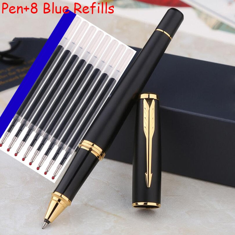 Classic Design PK Urban Metal Copper Roller Ballpoint Pen Business Men High Quality Signature Writing Pen Buy 2 Send Gift