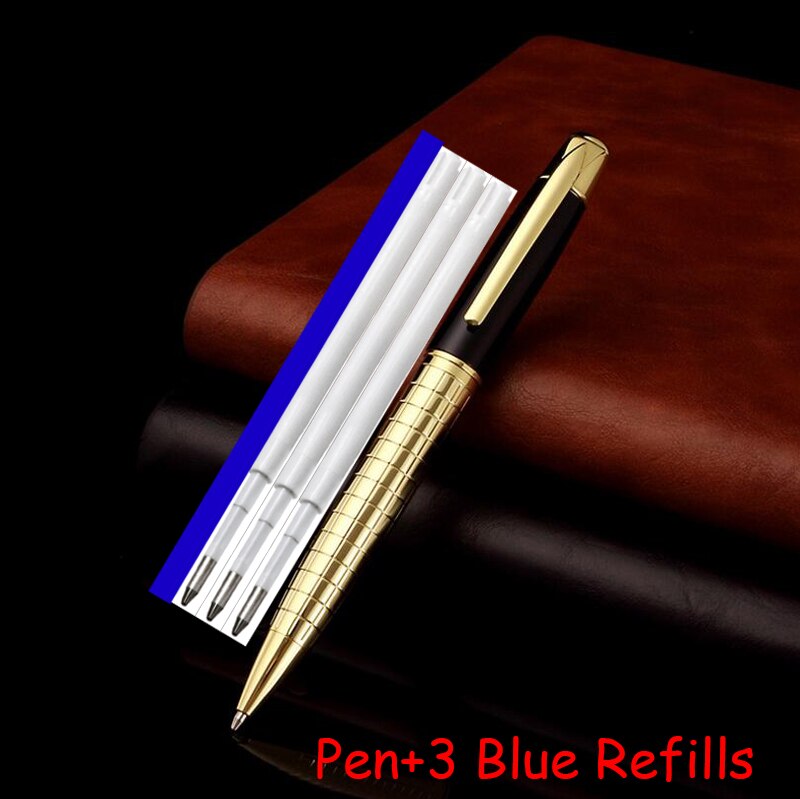 2023 New Arrival Classic Design Business Men Luxury Metal Ballpoint Pen High Quality Signature Gift Pen Buy 2 Send Gift