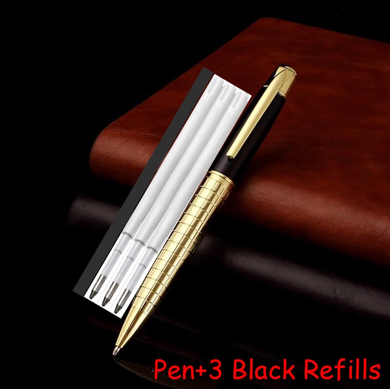 2023 New Arrival Classic Design Business Men Luxury Metal Ballpoint Pen High Quality Signature Gift Pen Buy 2 Send Gift