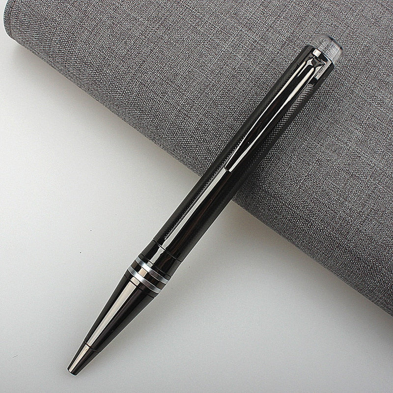 luxury quality pen metal classical student Ballpoint Pen men signature INK PENS Stationery Office Supplies pencil bag choose