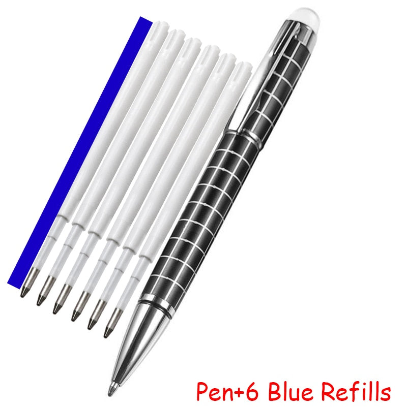 Fashion Design Metal Ballpoint Pen Office Business Men Gift Writing Ballpoint Pen Buy 2 Send Gift