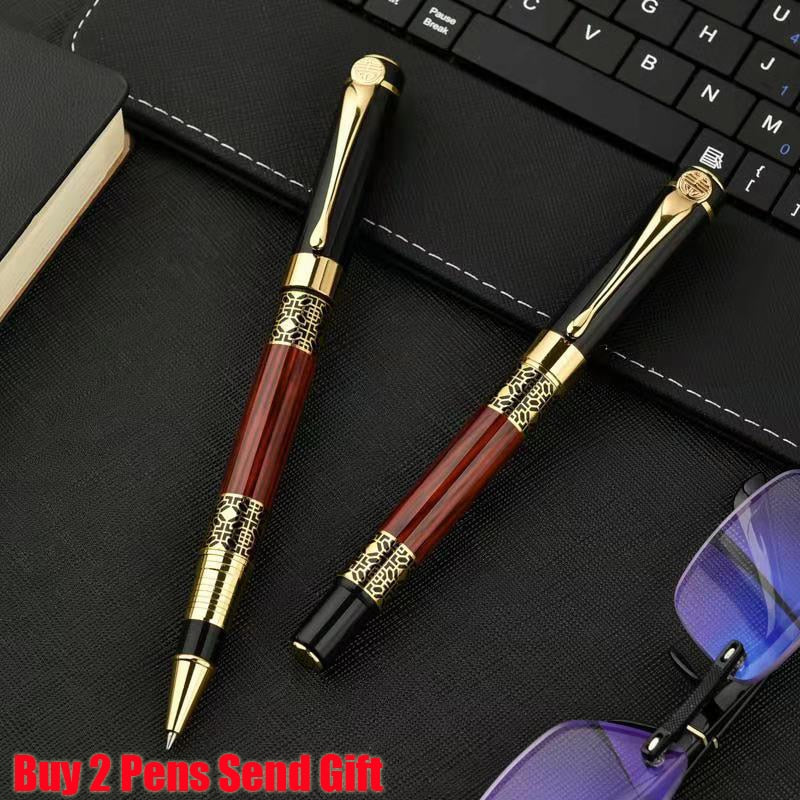 High Quality Full Metal Roller Ballpoint Pen Office Business Men Luxury Signature Writing Gift Pen Buy 2 Send Gift