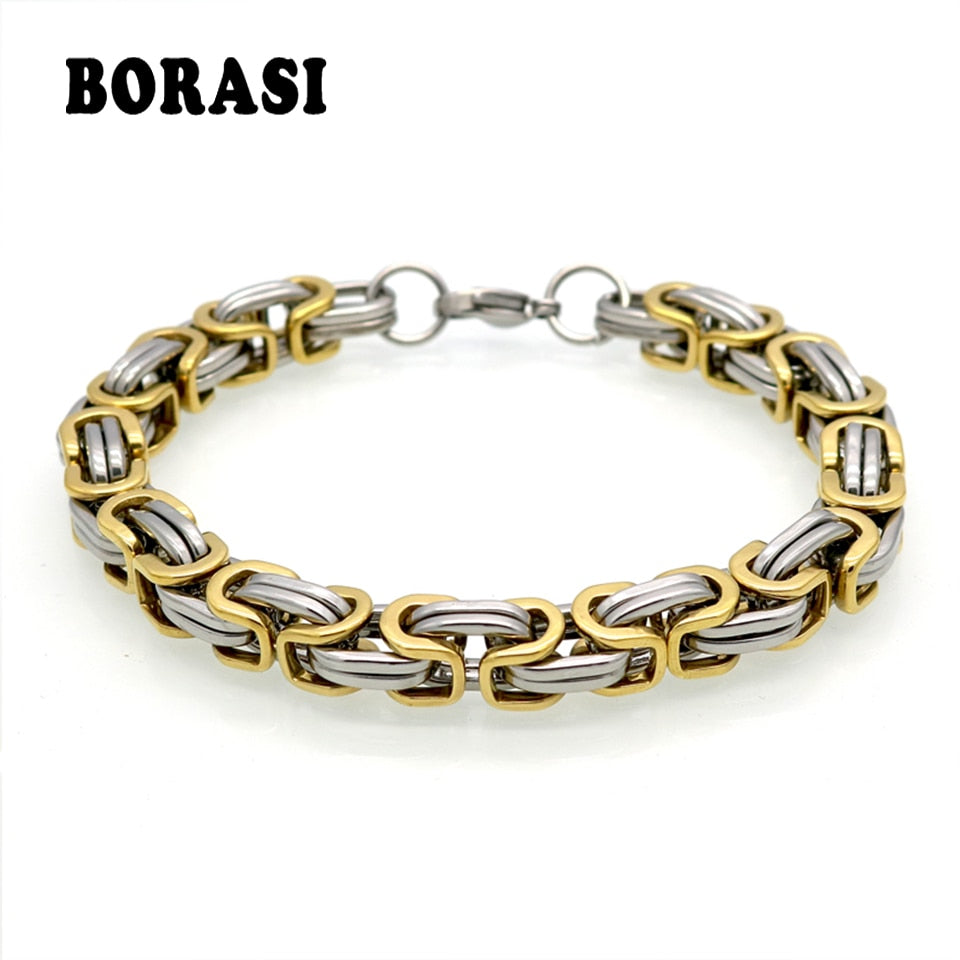 Classic Design Punk Jewelry Stainless Steel Bracelet Special Biker Bicycle Motorcycle Chain For Mens Bracelets Bangles pulsera